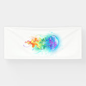 Rainbow-Qualle Banner (Horizontal)
