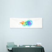 Rainbow-Qualle Banner (Messeveranstaltung)