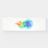 Rainbow-Qualle Banner (Horizontal)