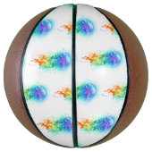 Rainbow-Qualle Basketball (Vertikal)