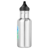 Rainbow-Qualle Edelstahlflasche (Rechts)