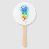 Rainbow-Qualle Fächer (Vorderseite)