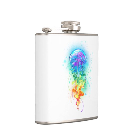 Rainbow-Qualle Flachmann (Rechts)