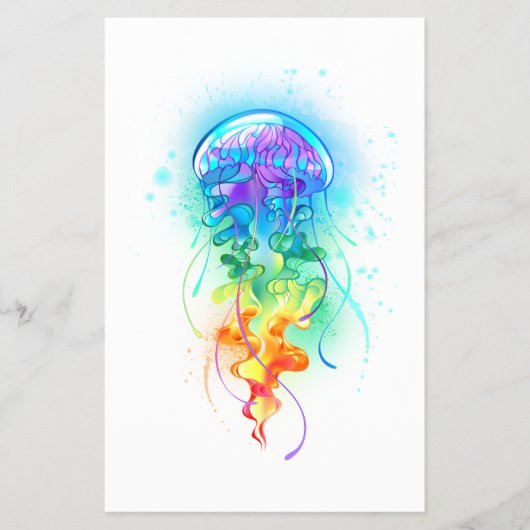 Rainbow-Qualle Flyer (Vorne)