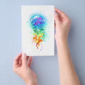 Rainbow-Qualle Flyer (Handgriff)