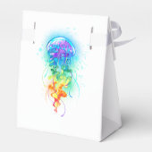 Rainbow-Qualle Geschenkschachtel (Rückseite)