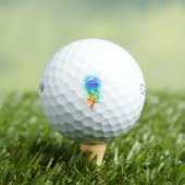 Rainbow-Qualle Golfball (Insitu T-Shirt)