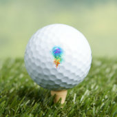 Rainbow-Qualle Golfball (Insitu T-Shirt)