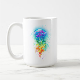 Rainbow-Qualle Kaffeetasse