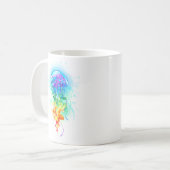 Rainbow-Qualle Kaffeetasse (Vorderseite Links)