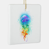 Rainbow-Qualle Keramikornament (Rechts)