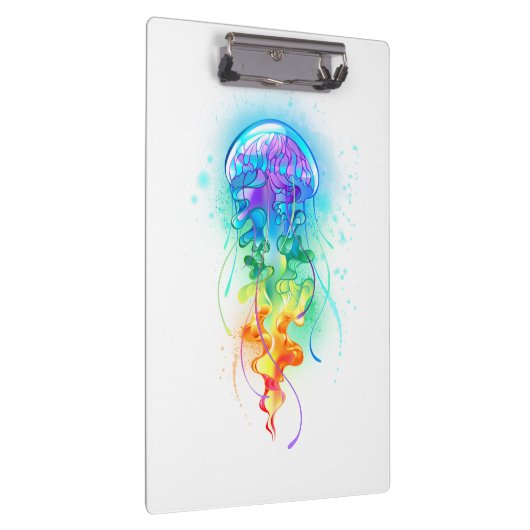 Rainbow-Qualle Klemmbrett (Rechts)