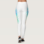 Rainbow-Qualle Leggings (Rückseite)