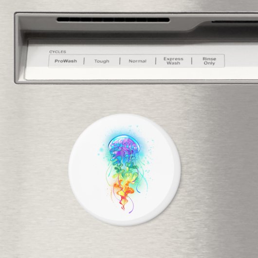 Rainbow-Qualle Magnet (In Situ (Geschirrspüler))