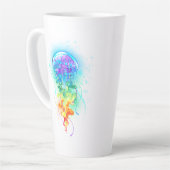 Rainbow-Qualle Milchtasse (Linke Ecke)