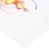 Rainbow-Qualle Mittelgroßer Tischläufer (Ecke)