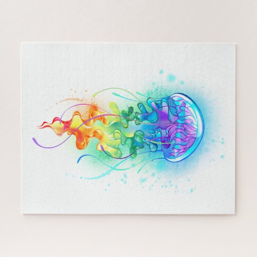 Rainbow-Qualle Puzzle (Horizontal)