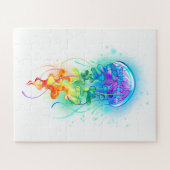 Rainbow-Qualle Puzzle (Horizontal)