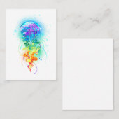 Rainbow-Qualle Rabattkarte (Vorne/Hinten)