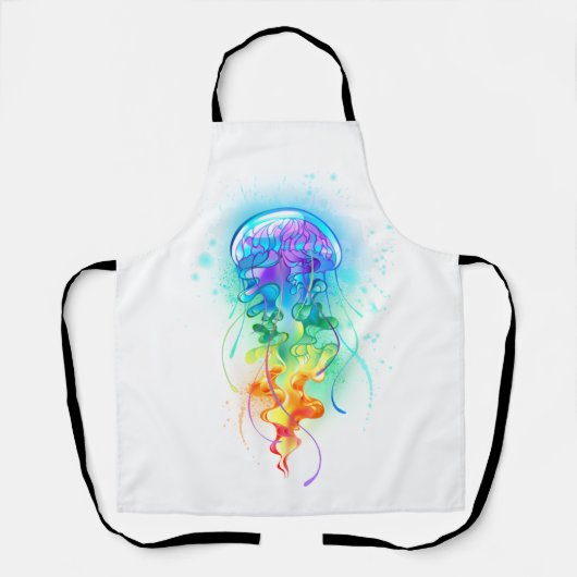 Rainbow-Qualle Schürze (Vorderseite)