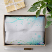 Rainbow-Qualle Seidenpapier (Geschenk)