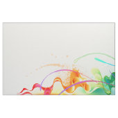Rainbow-Qualle Stoff (Fat Quarter (45,7 x 55,9 cm))