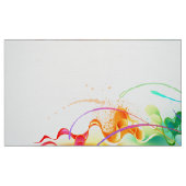 Rainbow-Qualle Stoff (Fat Quarter (45,7 x 55,9 cm))