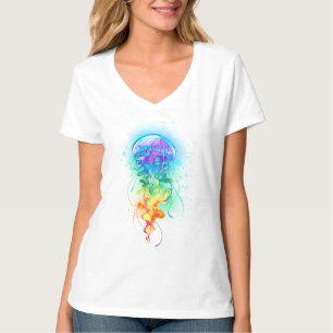 Rainbow-Qualle T-Shirt