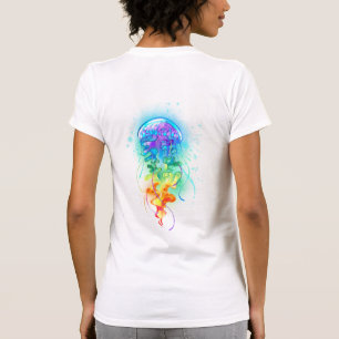 Rainbow-Qualle T-Shirt