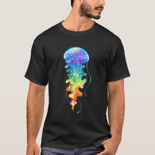 Rainbow-Qualle T-Shirt