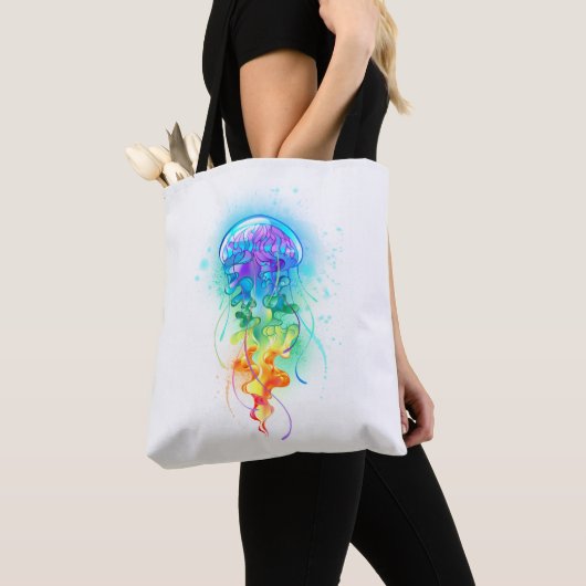 Rainbow-Qualle Tasche (Von Nahem)