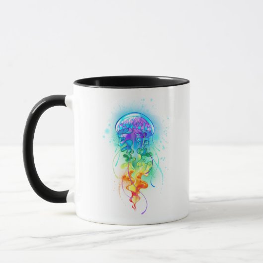 Rainbow-Qualle Tasse (Links)