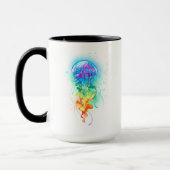 Rainbow-Qualle Tasse (Links)