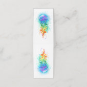 Rainbow-Qualle Terminkarte (Außenseite Aufgefaltet)