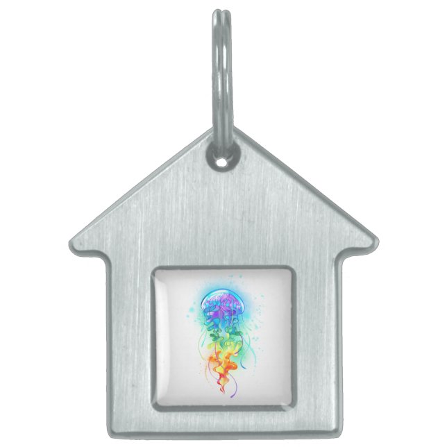 Rainbow-Qualle Tiermarke (Vorderseite)