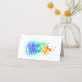 Rainbow-Qualle Treuekarte (Rückseite)