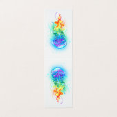 Rainbow-Qualle Visitenkarten (Außenseite Aufgefaltet)