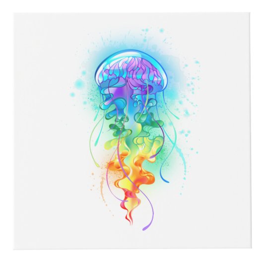 Rainbow-Qualle Würfel (Rechts)