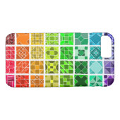 Rainbow Quilt Pattern Telefongehäuse Case-Mate iPhone Hülle (Rückseite (Horizontal))
