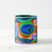 Rainbow-Quilt Tasse (Zentrum)