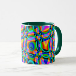 Rainbow-Quilt Tasse