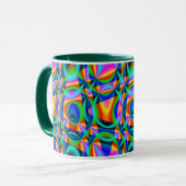 Rainbow-Quilt Tasse (Vorderseite Links)