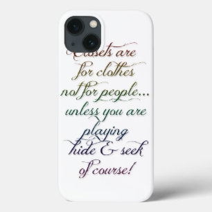 Rainbow Quote iPhone 6 Fall ausblenden und suchen Case-Mate iPhone Hülle
