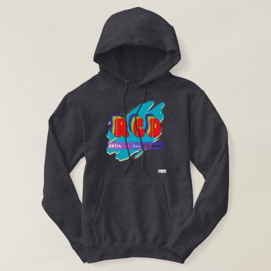 Rainbow R.E.D. Hoodie - Ehre mit Stolz (Design vorne)