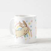 Rainbow Rabbit Kaffeetasse (Vorderseite Links)