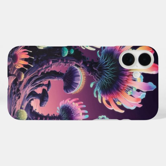 Rainbow Radiance: Gradient iPhone Case (Rückseite (Horizontal))