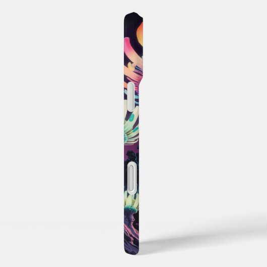 Rainbow Radiance: Gradient iPhone Case (Rückseite / Rechts)