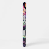 Rainbow Radiance: Gradient iPhone Case Hülle (Rechte Seite)