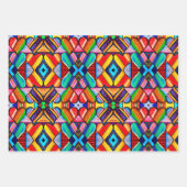 Rainbow Radiance: Lebhaft Geschenkpapier Set (Vorderseite 3)