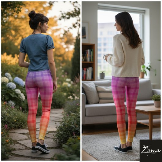 Rainbow Radiation Leggings